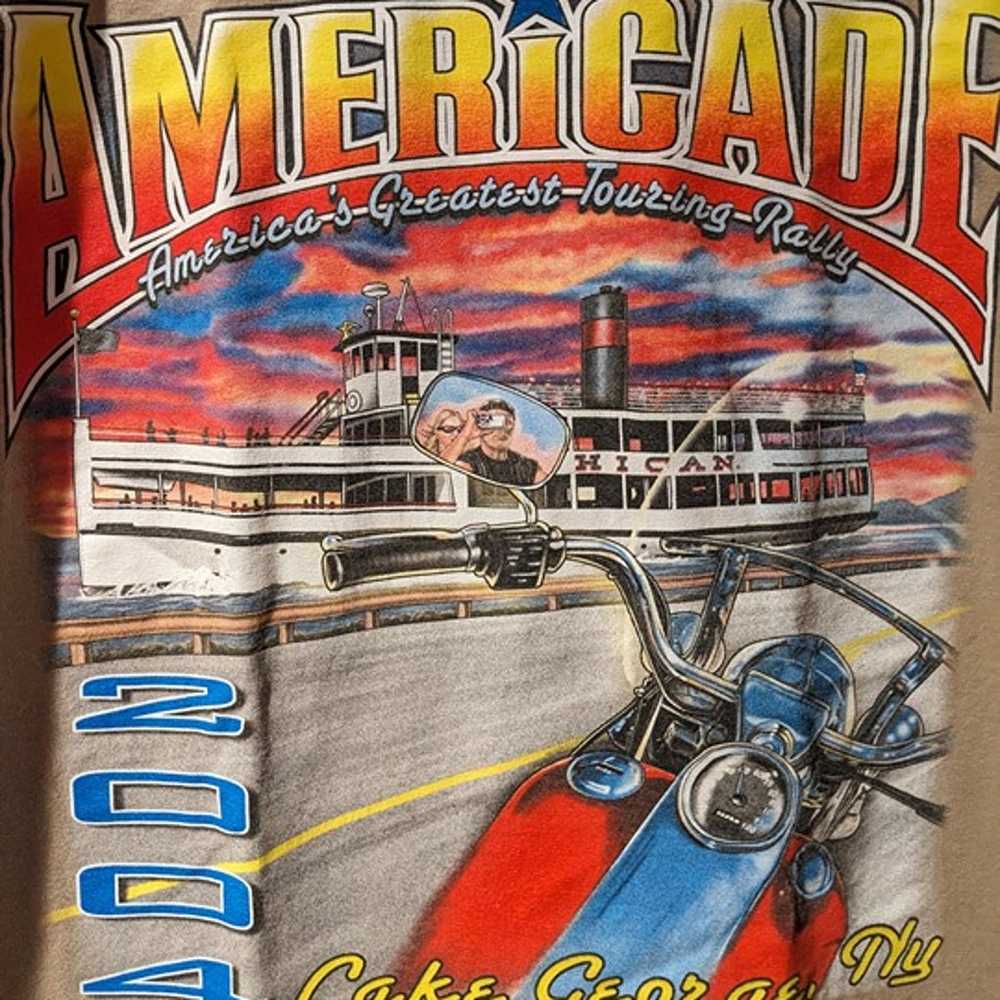 Vintage 2004 Americade Motorcycle Cruise Lake Geo… - image 2