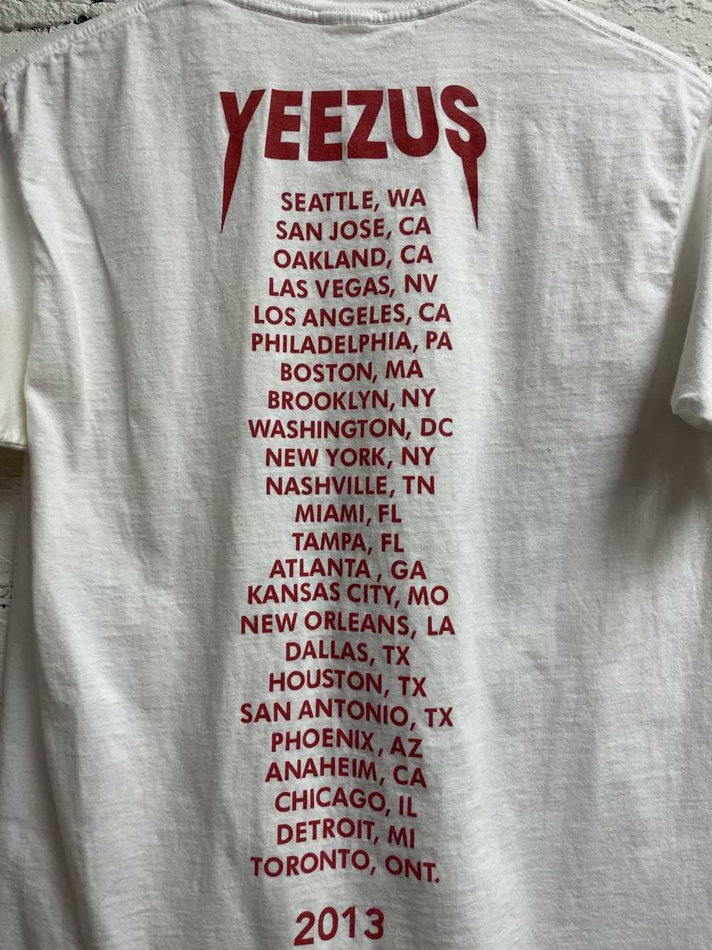 Streetwear Kanye West Yeezus Tour T-Shirt - image 4