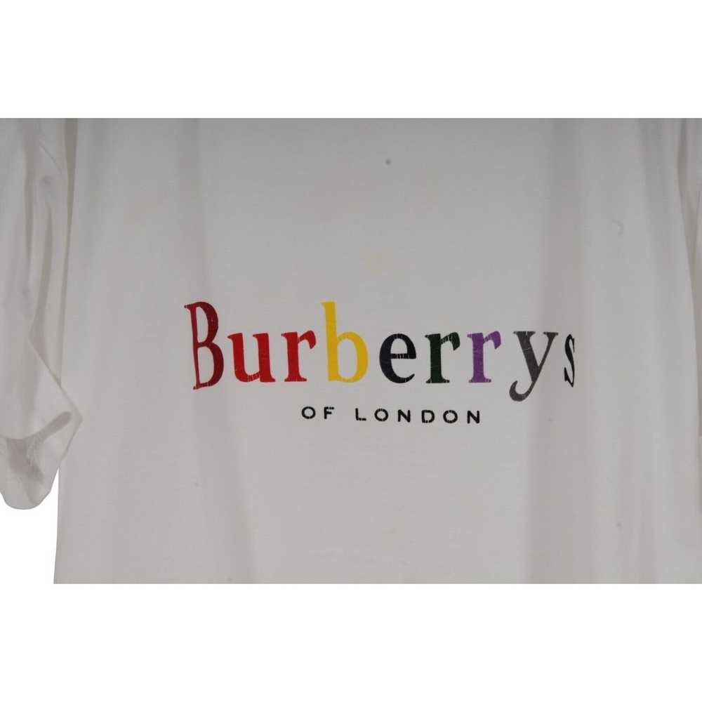 Burberry Rainbow Burberrys Logo T Shirt White - image 3