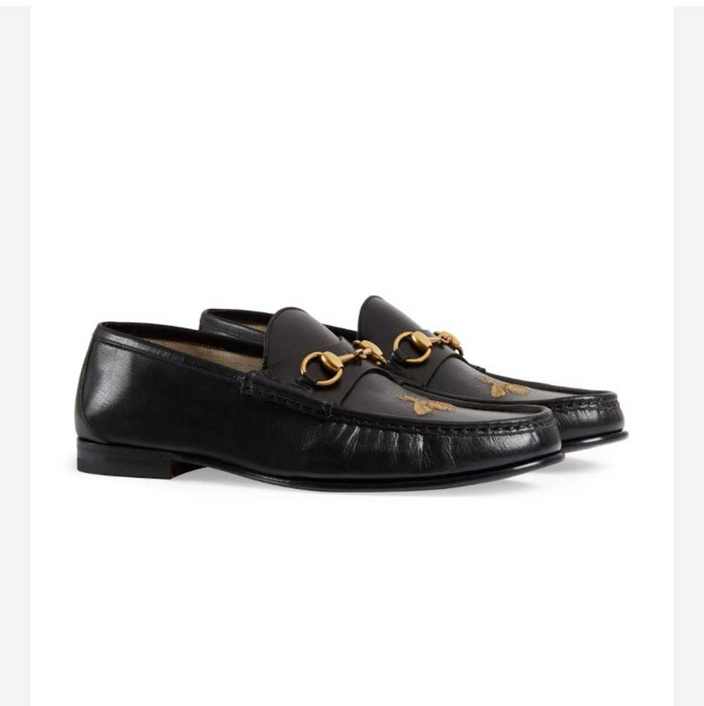 Gucci Gucci black leather loafers - image 7