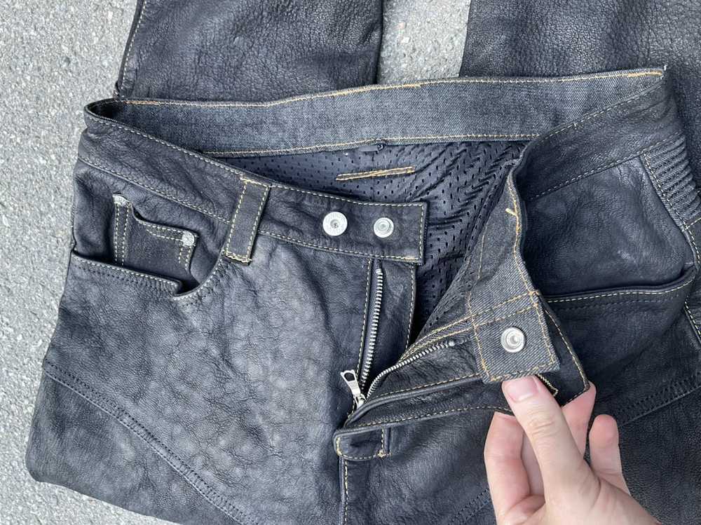Biker Jeans × Genuine Leather × Vintage Vintage C… - image 10