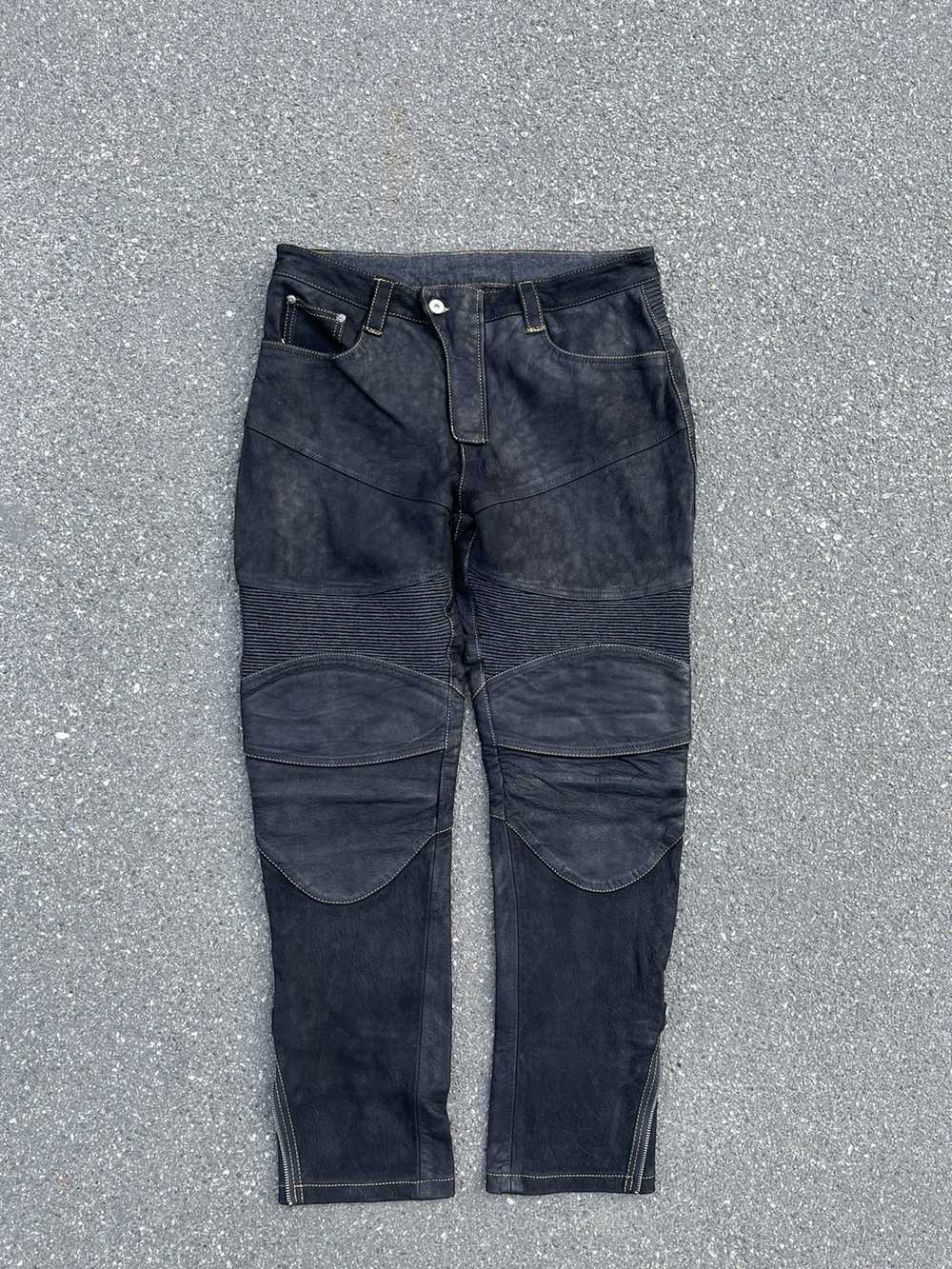 Biker Jeans × Genuine Leather × Vintage Vintage C… - image 6