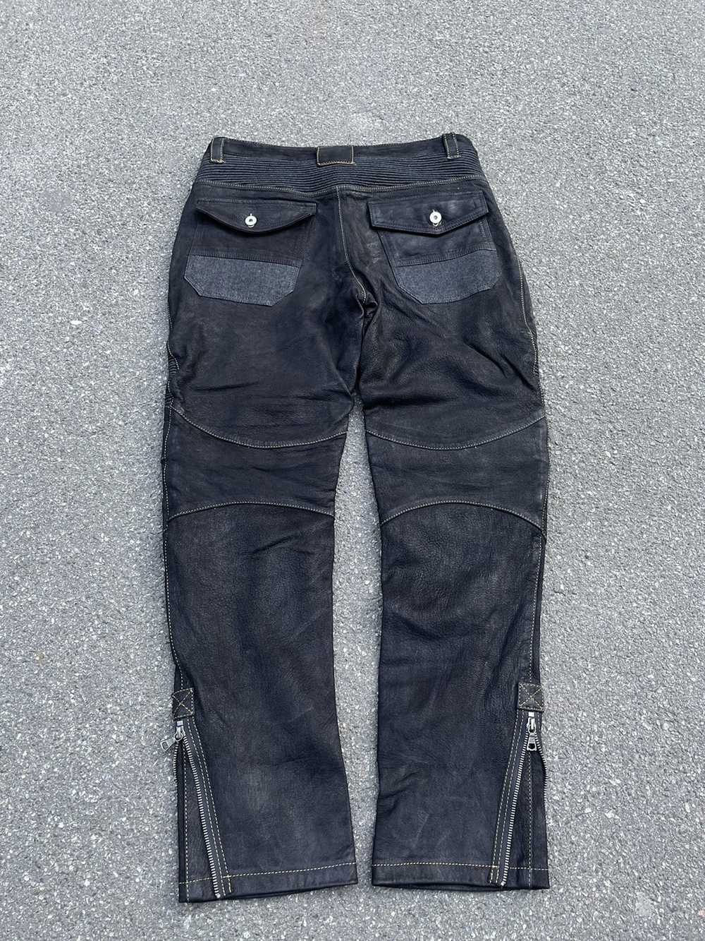 Biker Jeans × Genuine Leather × Vintage Vintage C… - image 8