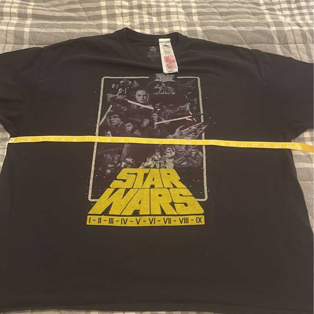Disney Parks/Star Wars mens t-shirt size XXL *rar… - image 4