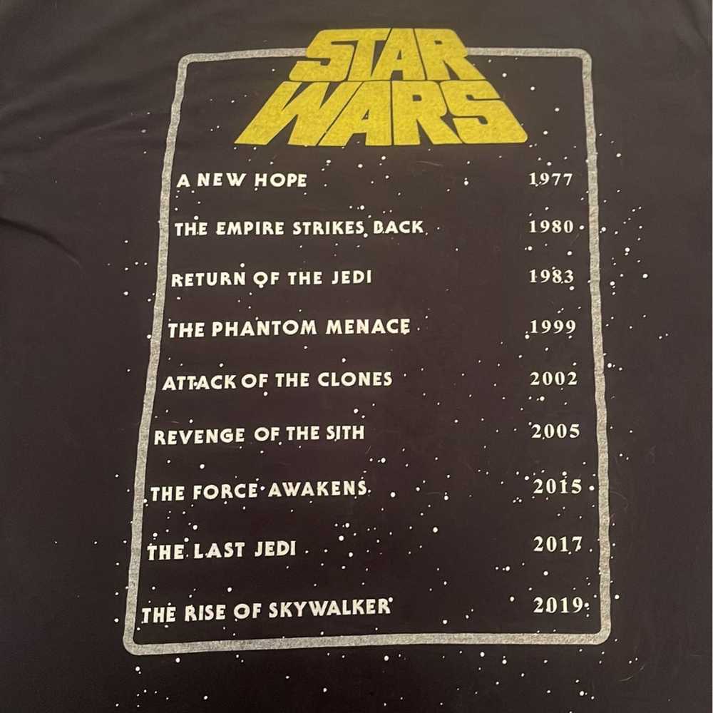 Disney Parks/Star Wars mens t-shirt size XXL *rar… - image 7