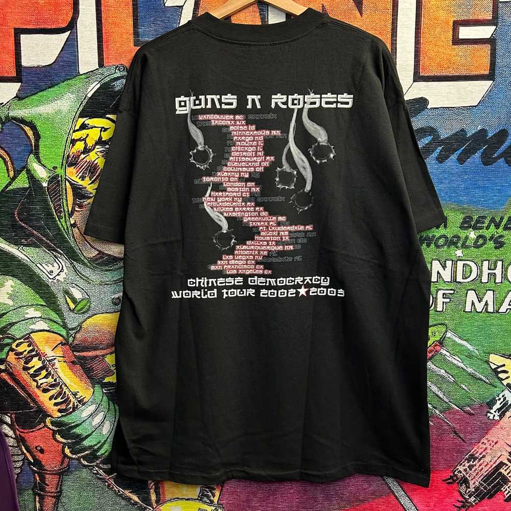 Band Tees × Vintage Y2K Guns&Roses Tour Band Tee … - image 2