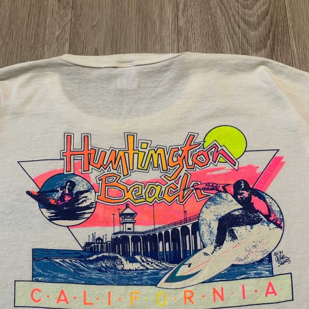 Late 80’s Vintage Russel Athletic Huntington Beac… - image 3