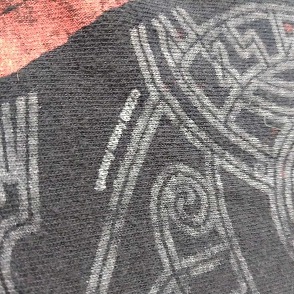 Lot 2 Vintage Rare Amon Amarth Metal Band T Shirt… - image 4