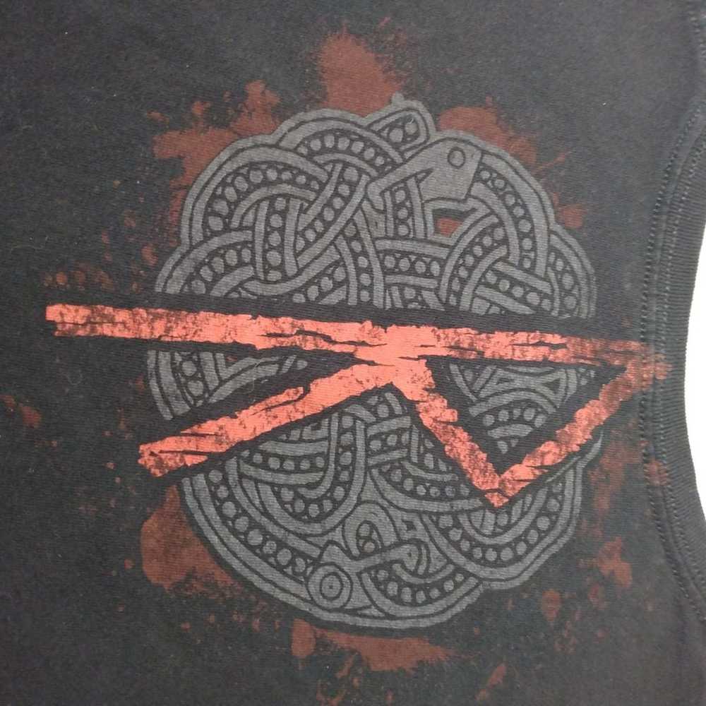 Lot 2 Vintage Rare Amon Amarth Metal Band T Shirt… - image 5