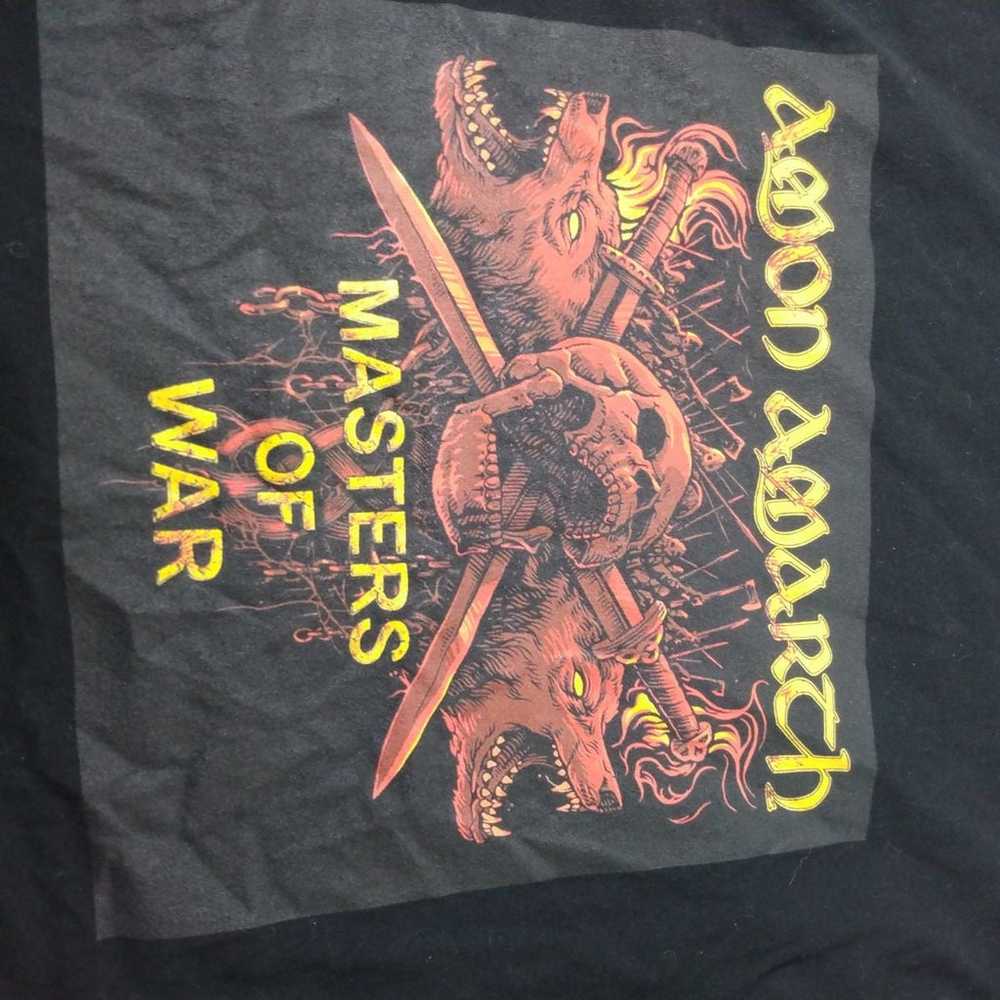 Lot 2 Vintage Rare Amon Amarth Metal Band T Shirt… - image 8