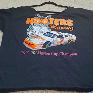 Upcycled Vintage 1992 Alan Kulwicki Hooters Racing