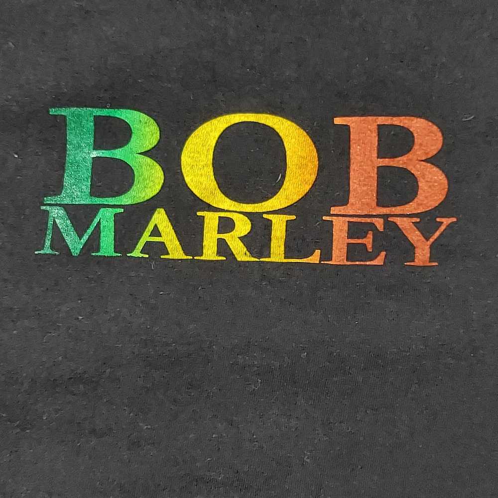 Other Bob Marley Shirt Mens XL Jamacia Colors Fac… - image 3