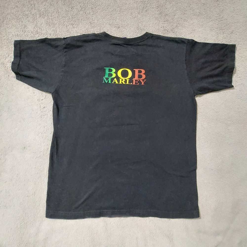 Other Bob Marley Shirt Mens XL Jamacia Colors Fac… - image 4