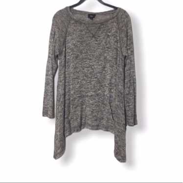 Mossimo Mossimo grey oversized pullover