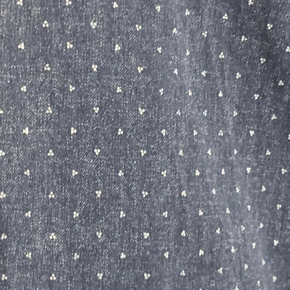 Ted Baker Navy White Dots Cotton Long Sleeve Shirt - image 2