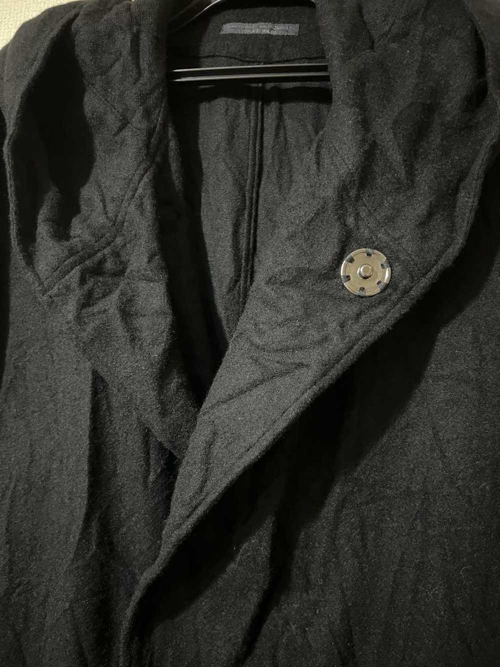 Yohji Yamamoto Yohji Yamamoto 2017AW wrinkled hoo… - image 2