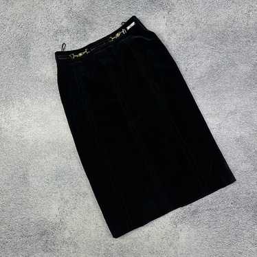 Celine × Rare Rare! Celine Vintage Black Velvet C… - image 1