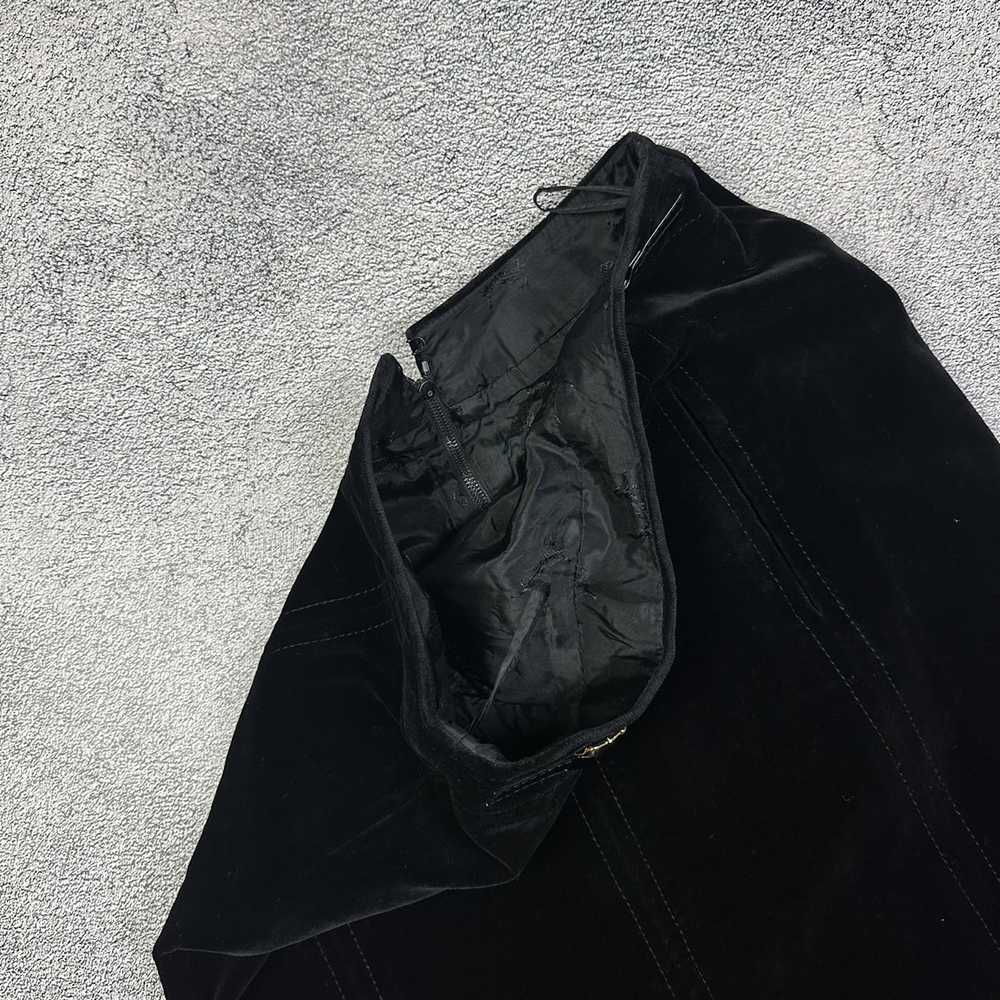 Celine × Rare Rare! Celine Vintage Black Velvet C… - image 8