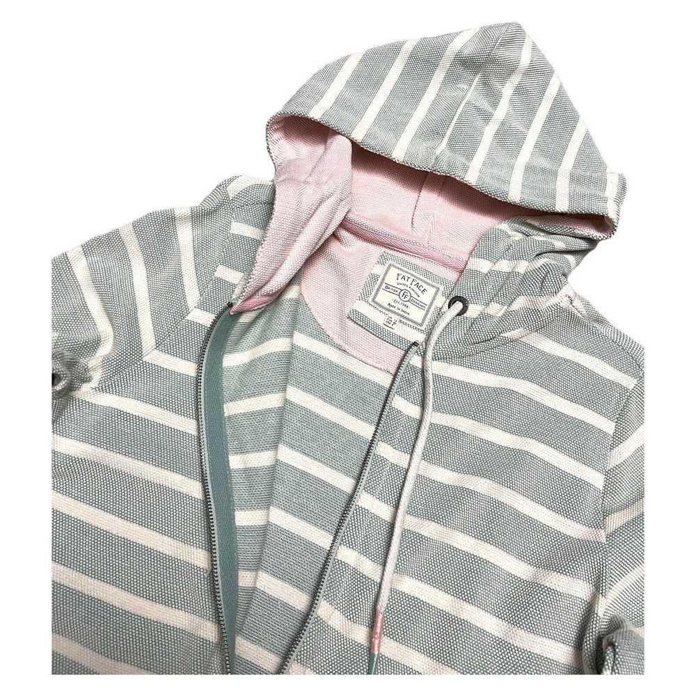 Designer Fat Face Striped Pastel Full Zip Designe… - image 4