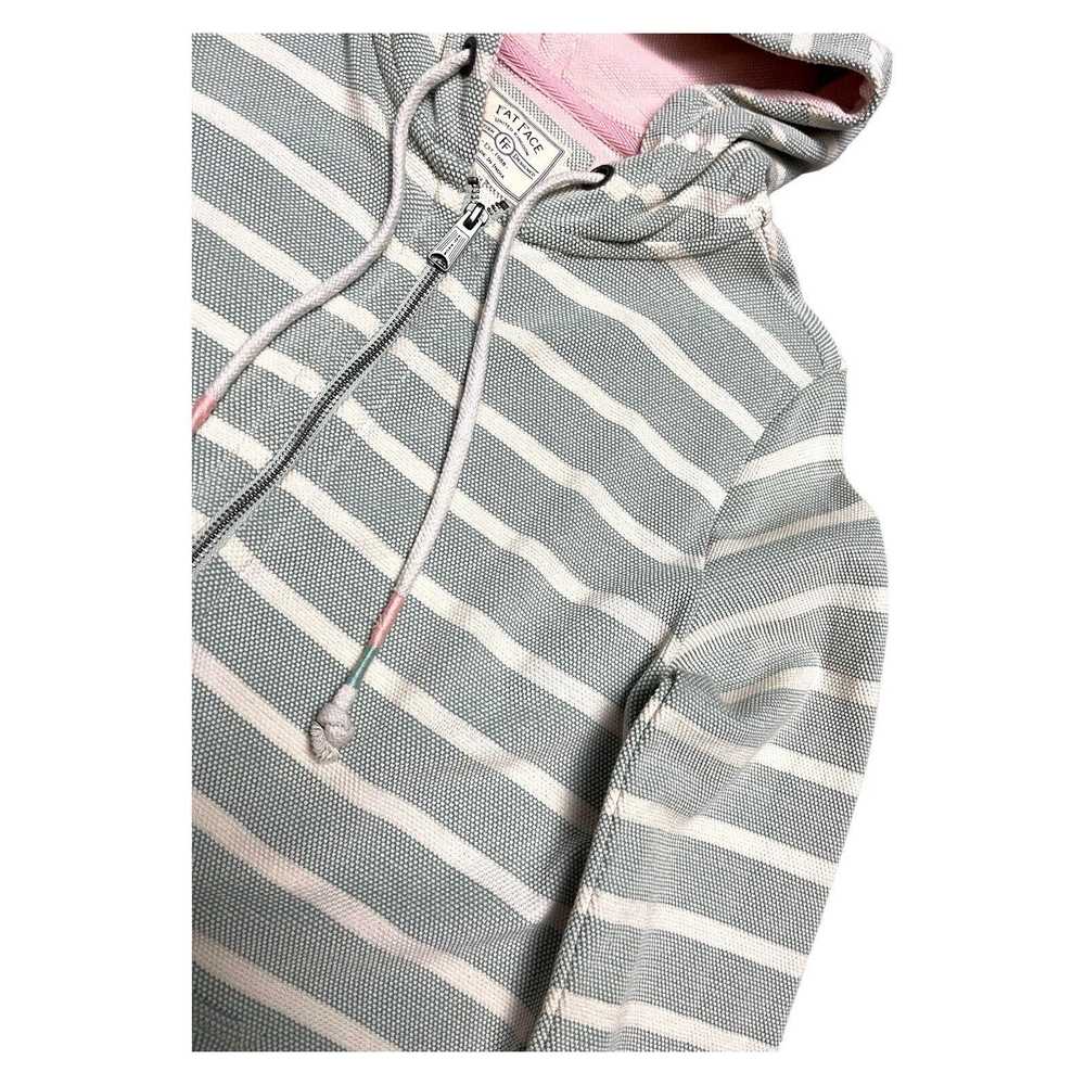 Designer Fat Face Striped Pastel Full Zip Designe… - image 5