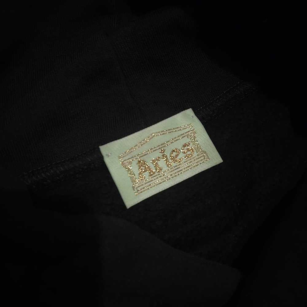 Aries Aries Arise Zine Logo Hoodie ( Black ) ( Ma… - image 3