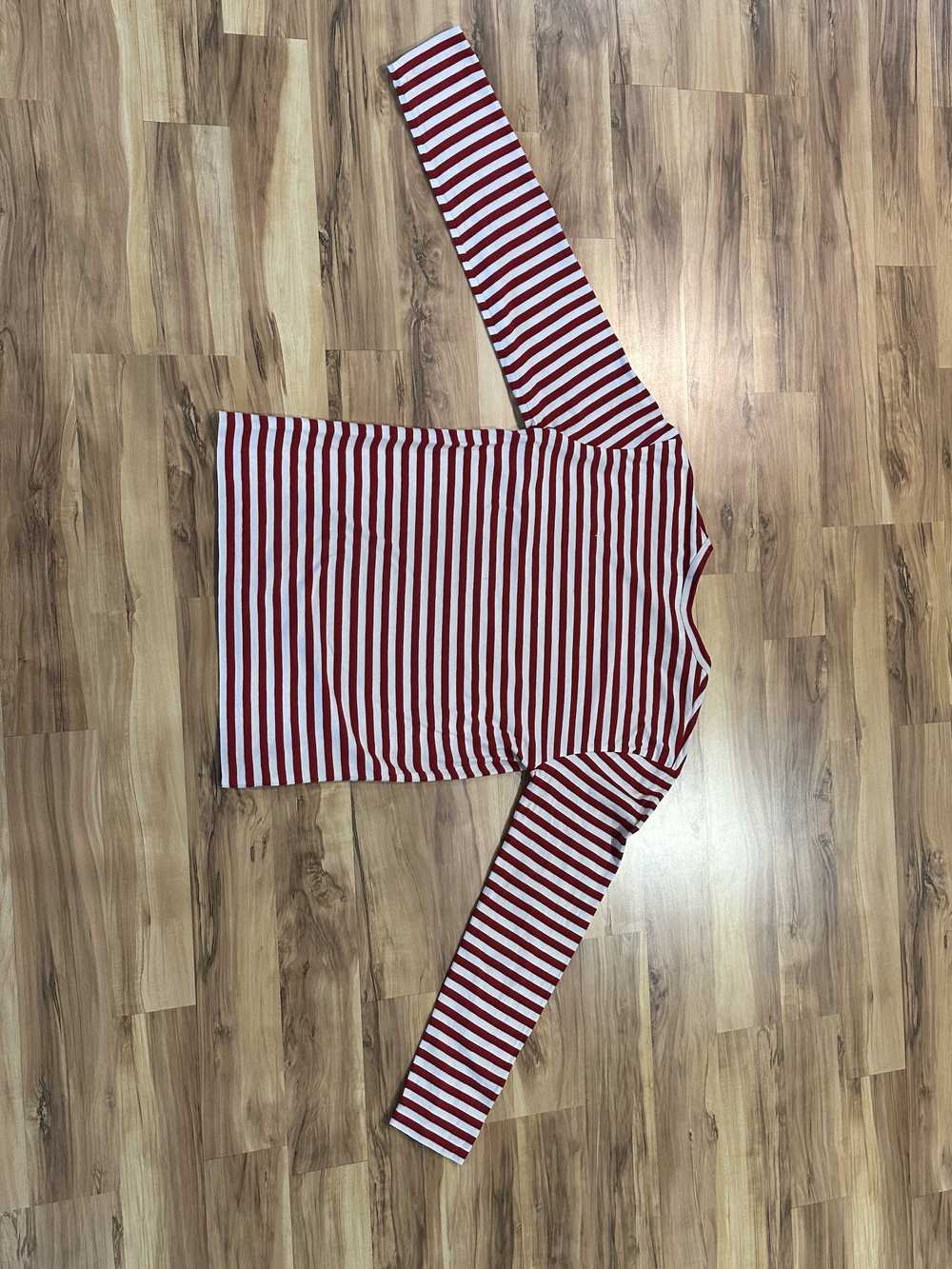 Comme Des Garcons Play CDG Play Red Striped Longs… - image 2