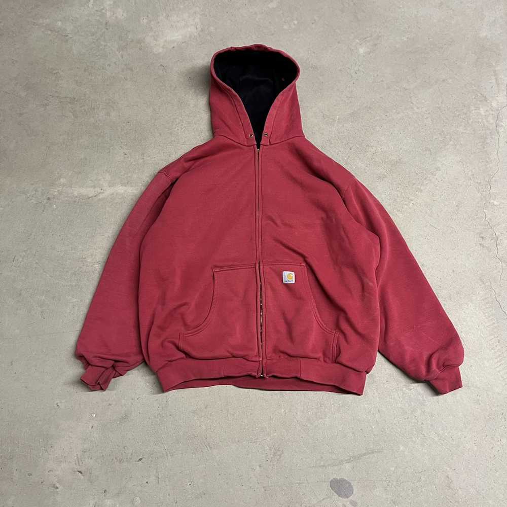 Carhartt × Streetwear × Vintage Vintage 90s Red C… - image 1