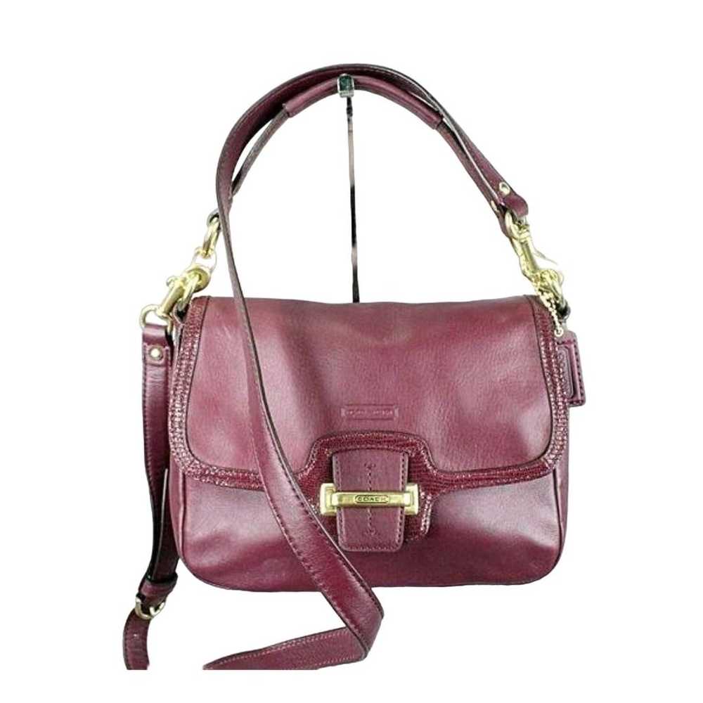 Coach Taylor Soft Leather Convertible Crossbody B… - image 2