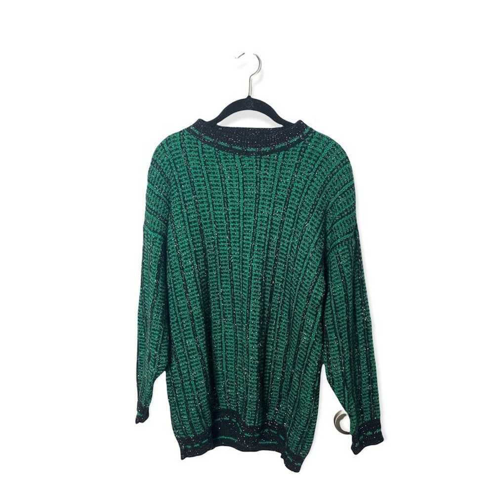 Other Huntington Ridge long vintage green sweater - image 1