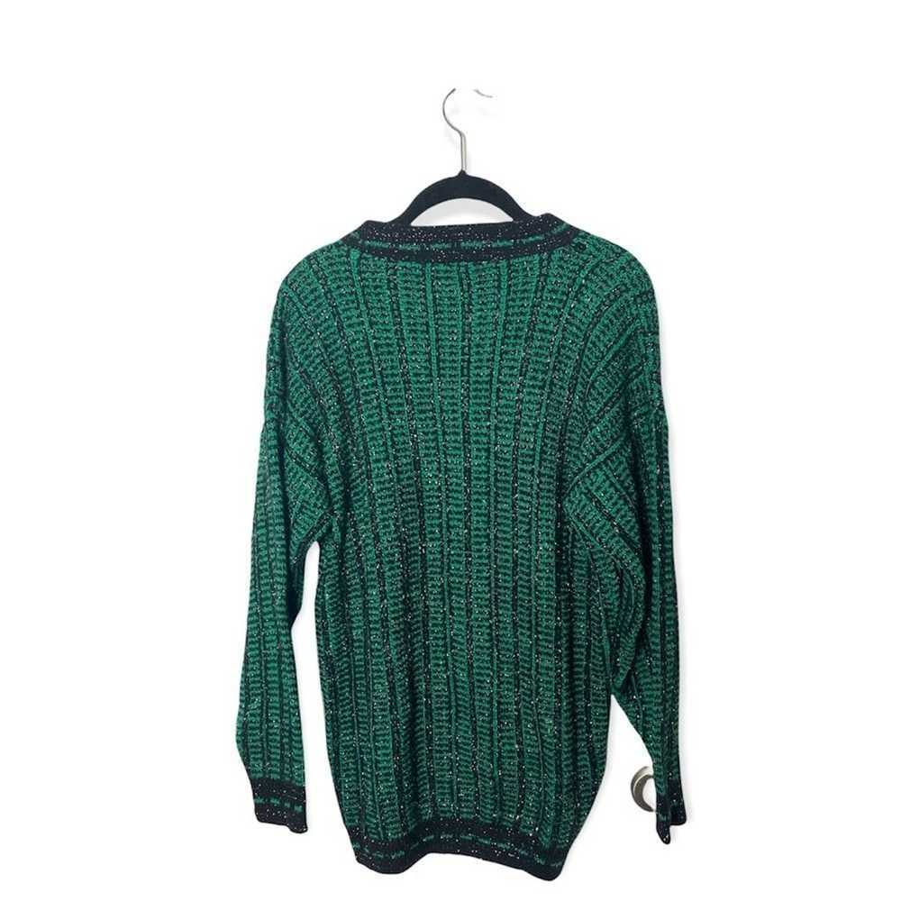 Other Huntington Ridge long vintage green sweater - image 2
