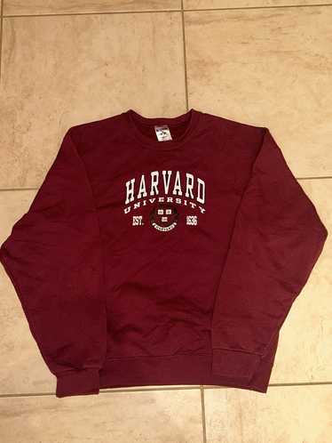 Jerzees × Vintage Harvard University 1636 Crewnec… - image 1