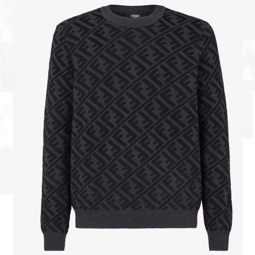 Fendi Fendi New Collection Jumper Black wool pull… - image 1