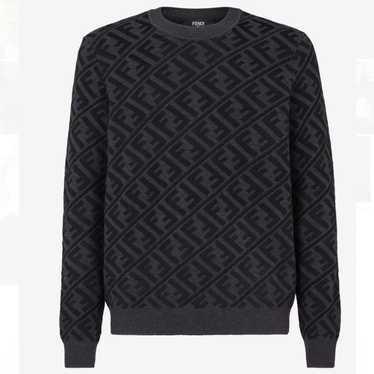 Fendi Fendi New Collection Jumper Black wool pull… - image 1