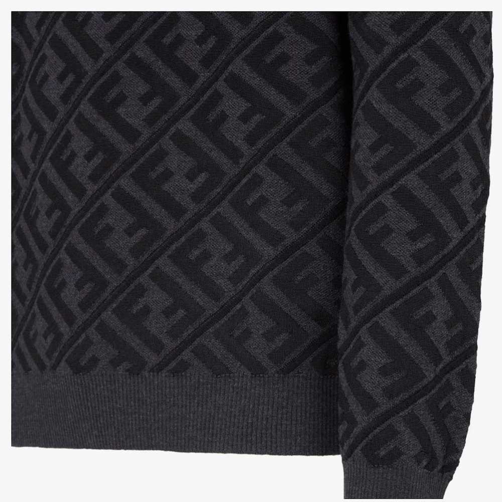 Fendi Fendi New Collection Jumper Black wool pull… - image 3
