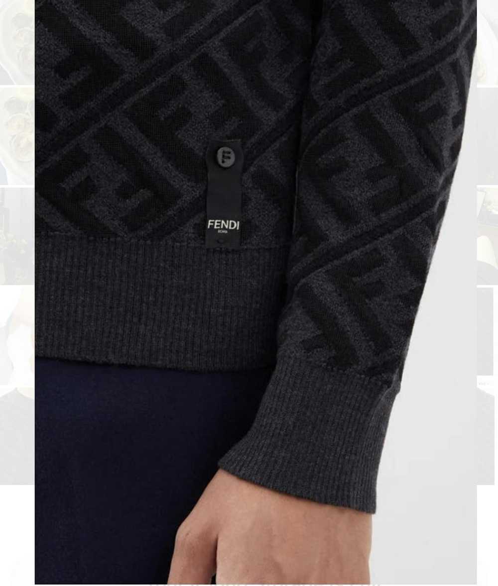 Fendi Fendi New Collection Jumper Black wool pull… - image 5