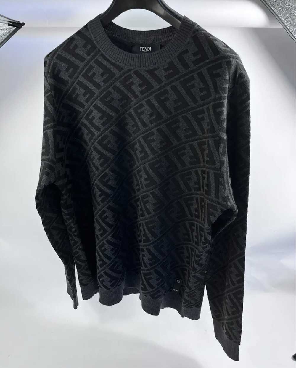 Fendi Fendi New Collection Jumper Black wool pull… - image 6