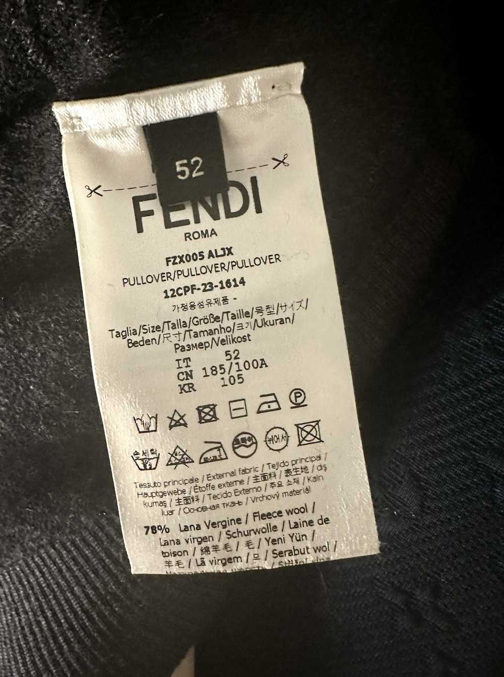 Fendi Fendi New Collection Jumper Black wool pull… - image 7