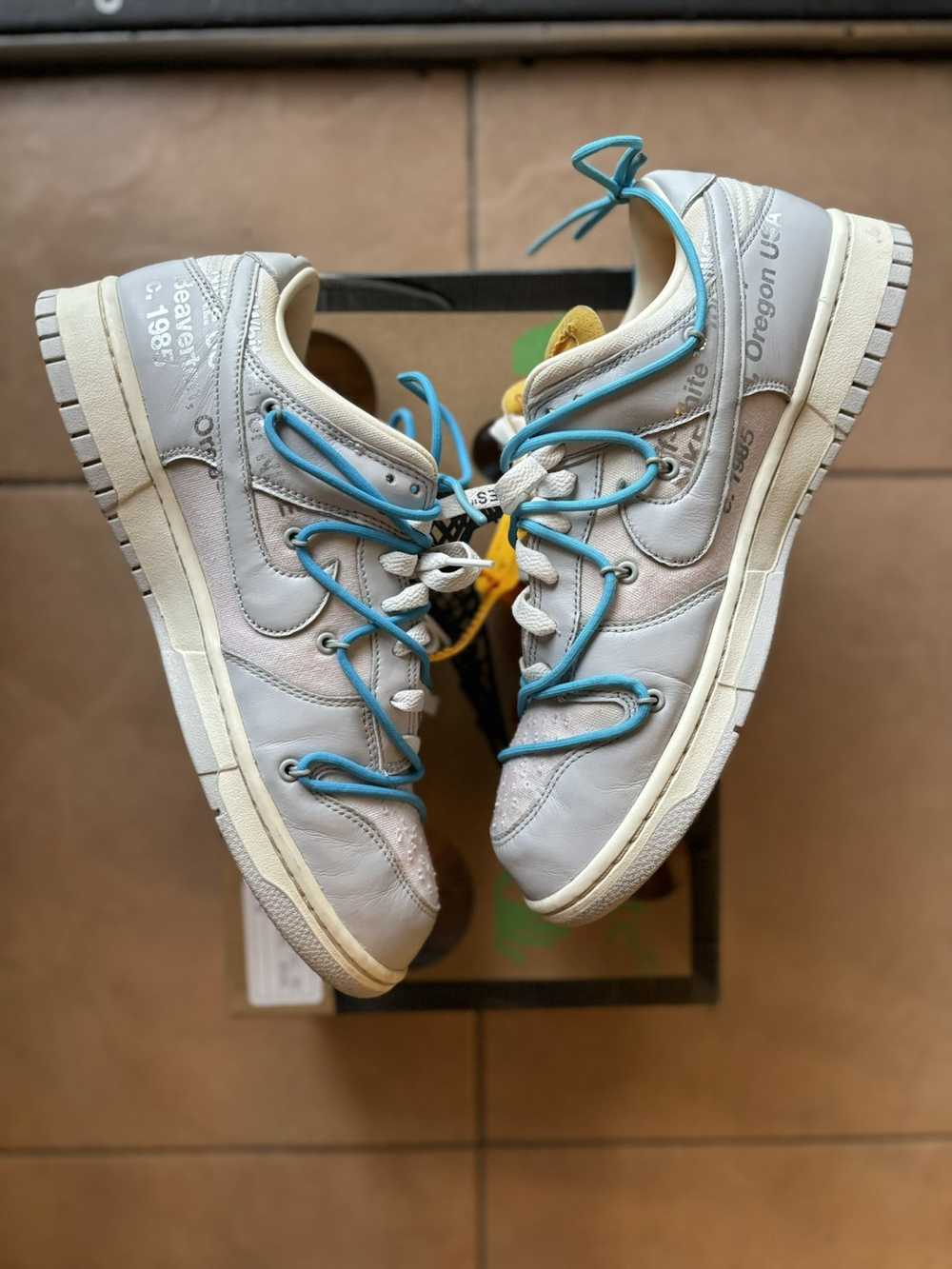 Nike × Off-White Nike Dunk Low Off White Lot 02 - image 4