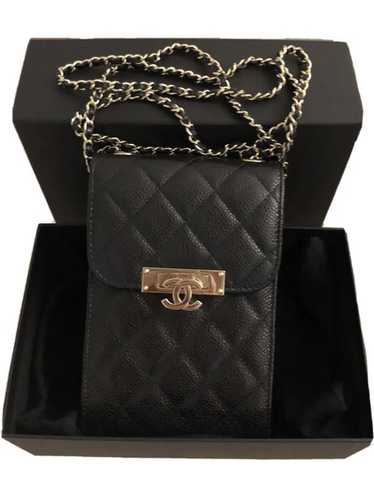 Chanel Chanel Golden Class Black Caviar Leather Cr
