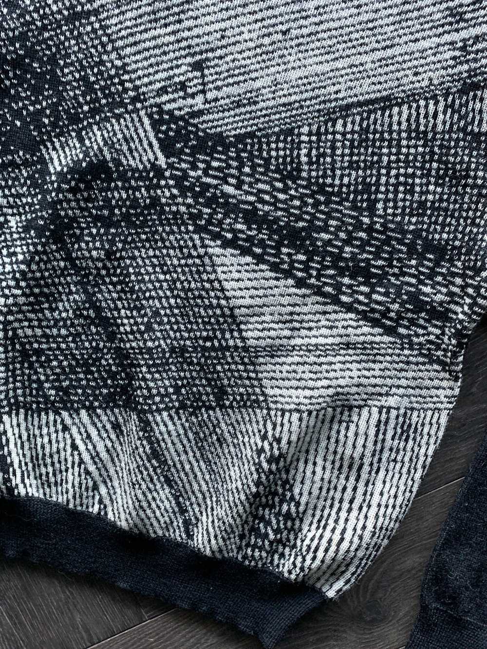 Raf Simons AW03 Intarsia Knit Sweater - image 2