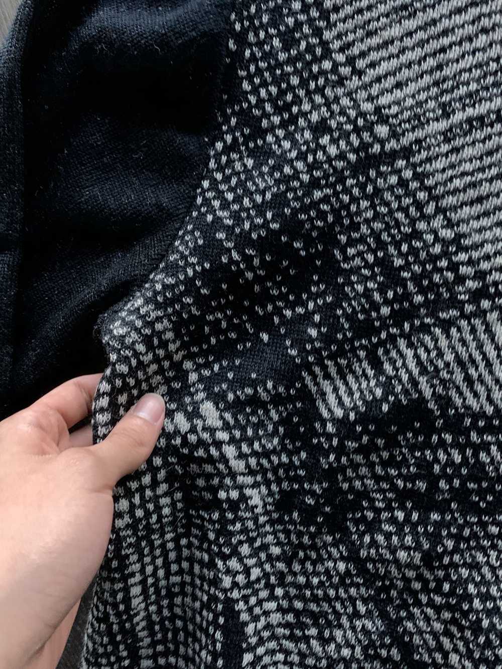 Raf Simons AW03 Intarsia Knit Sweater - image 4