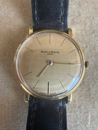 ジャンク品【Baume & Mercier】時計18k 750 baume & mercier ボーム&メルシエ K18 750 18K 金無垢 腕時計