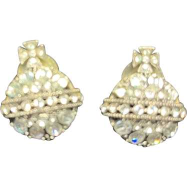 Joan Rivers Crystal Earrings