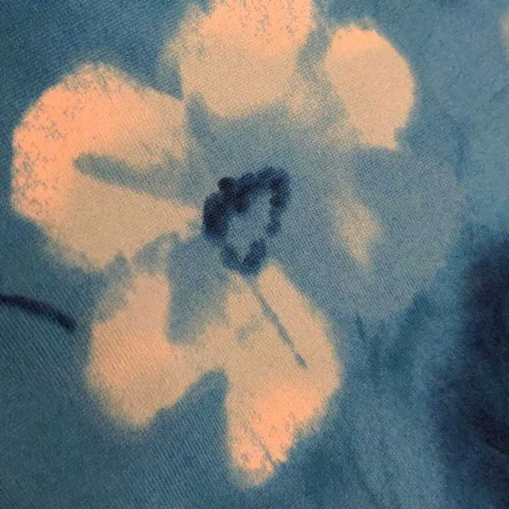 Pulse vintage Y2K blue floral print halter dress … - image 10