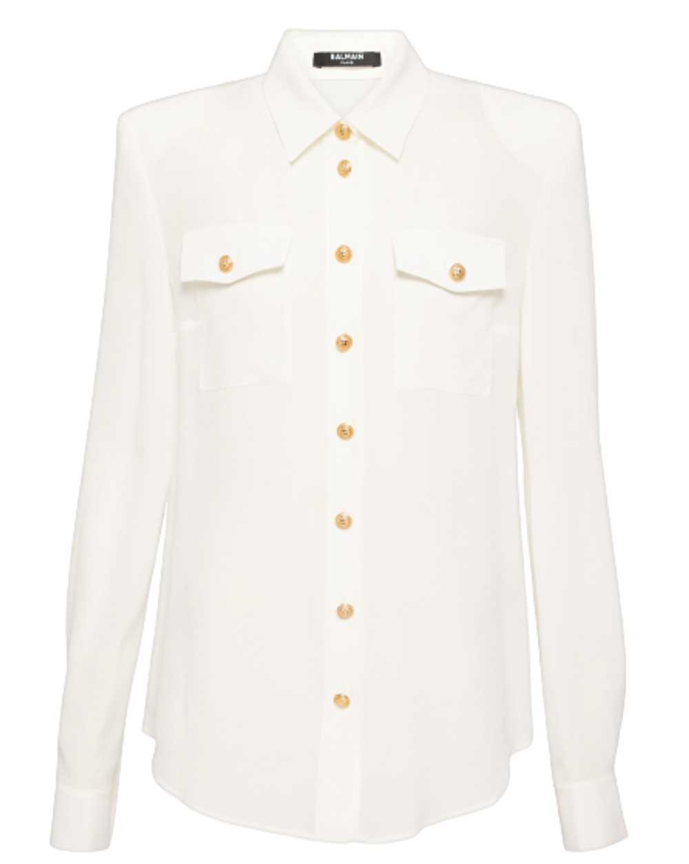 Managed by hewi Balmain Crêpe de chine shirt - image 1