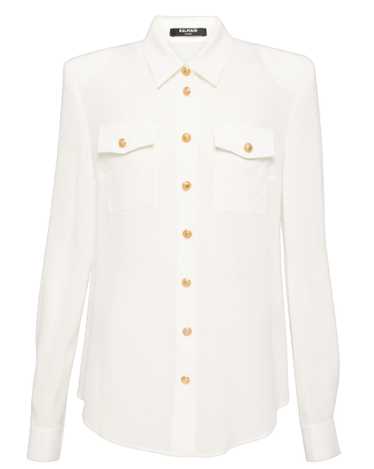 Managed by hewi Balmain Crêpe de chine shirt - image 1