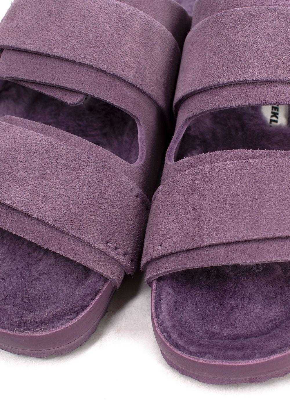 Managed by hewi Birkenstock x Tekla Mauve Suede S… - image 8