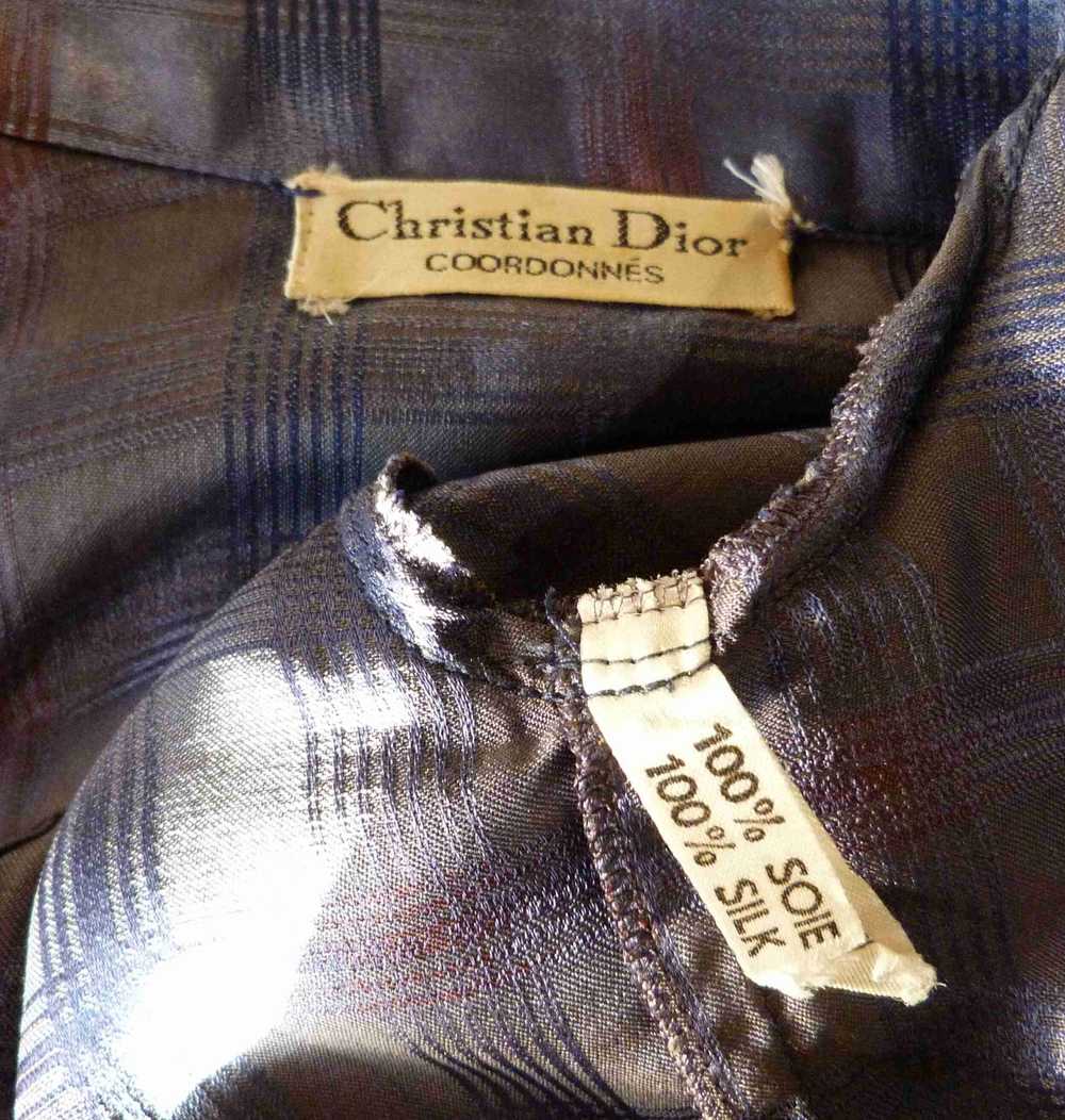 Christian Dior blouse - DIOR brand silk blouse - … - image 3