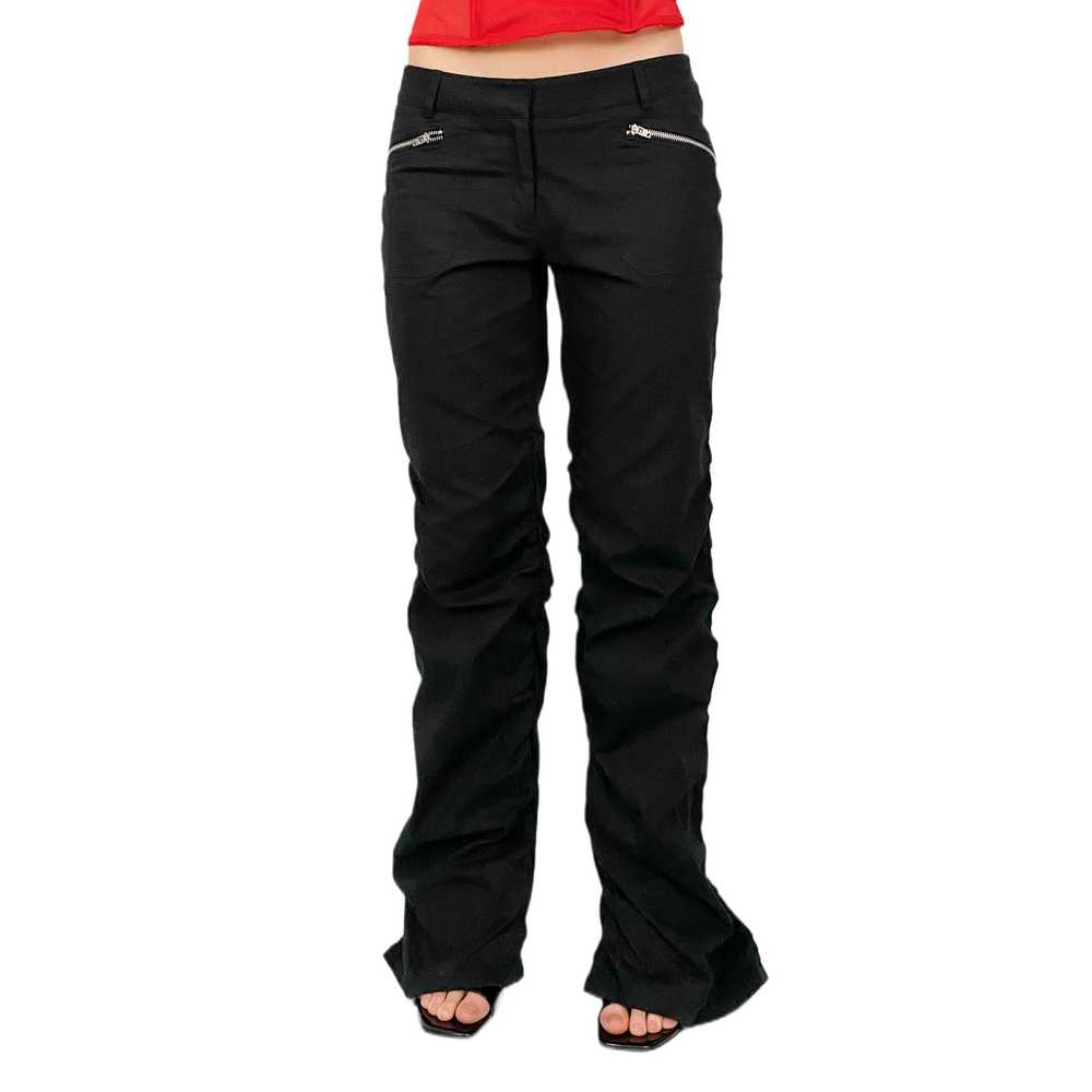 Black Bebe Scrunch Pants (S) - image 5