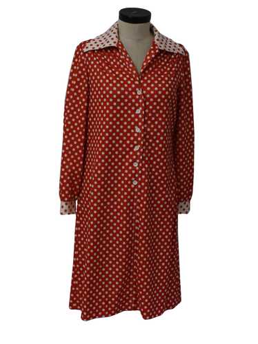 1970's Kay Windsor Kay Windsor Mod Knit Dress